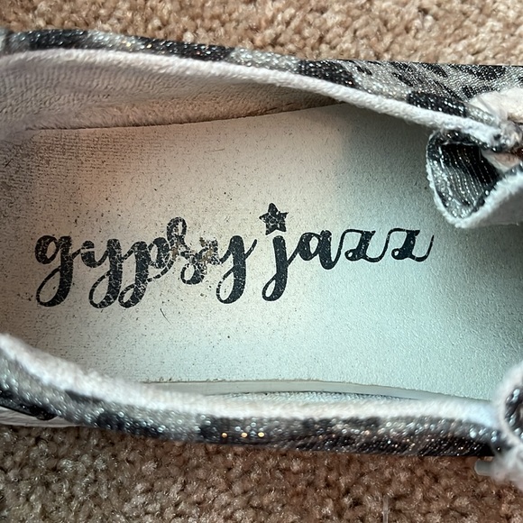 Gypsy Jazz Leopard Slip Ons - Picture 5 of 7